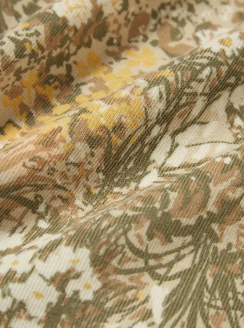 Universal Works - Tech Overshirt In Sand Garden Cord