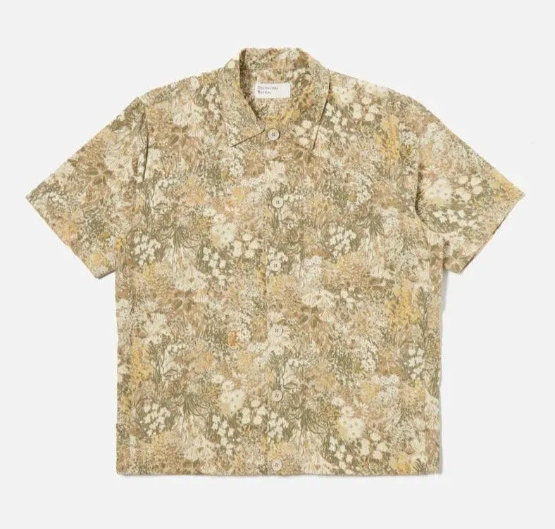 Universal Works - Tech Overshirt In Sand Garden Cord