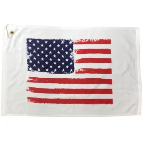 USA Flag Golf Towel