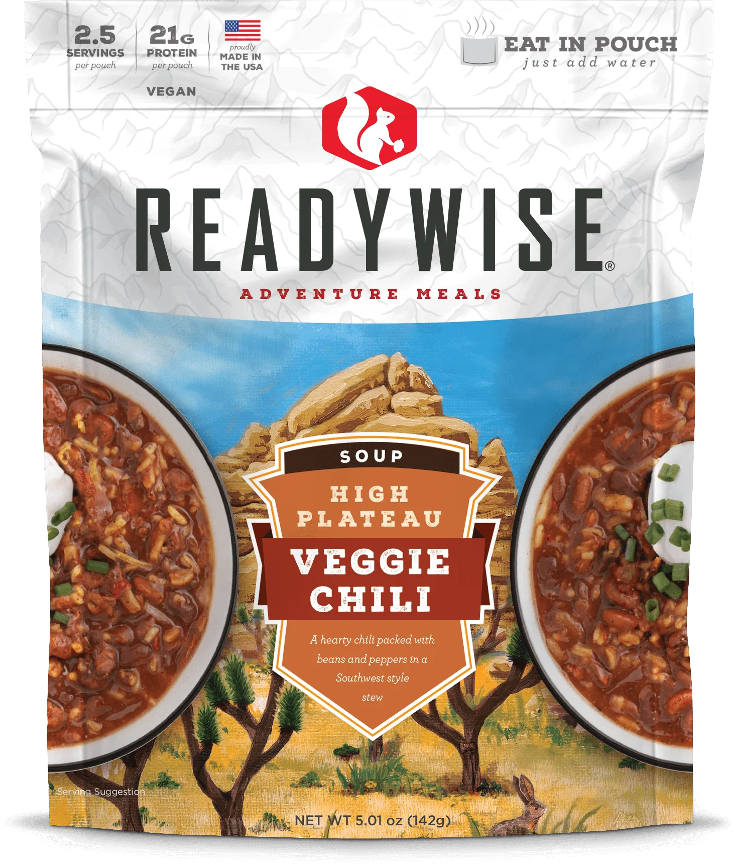 Value Pack Case of 6 High Plateau Veggie Chili Soup