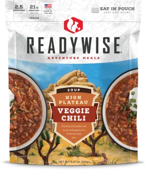 Value Pack Case of 6 High Plateau Veggie Chili Soup