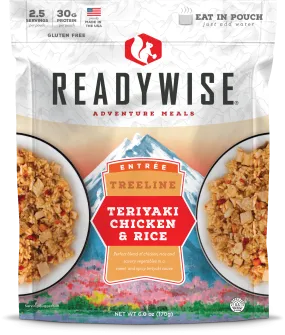 Value Pack Case of 6 Treeline Teriyaki Chicken & Rice