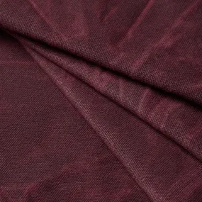 Waxed Army Duck Canvas-Oxblood