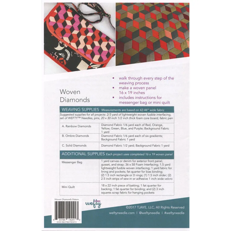 Wefty™ Woven Diamonds Pattern