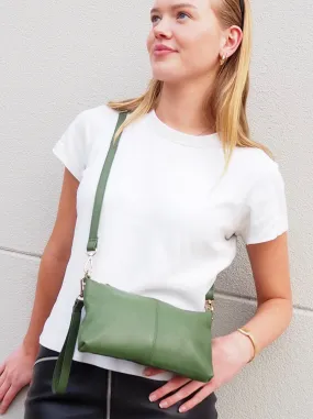Willow Crossbody | Bottle Green