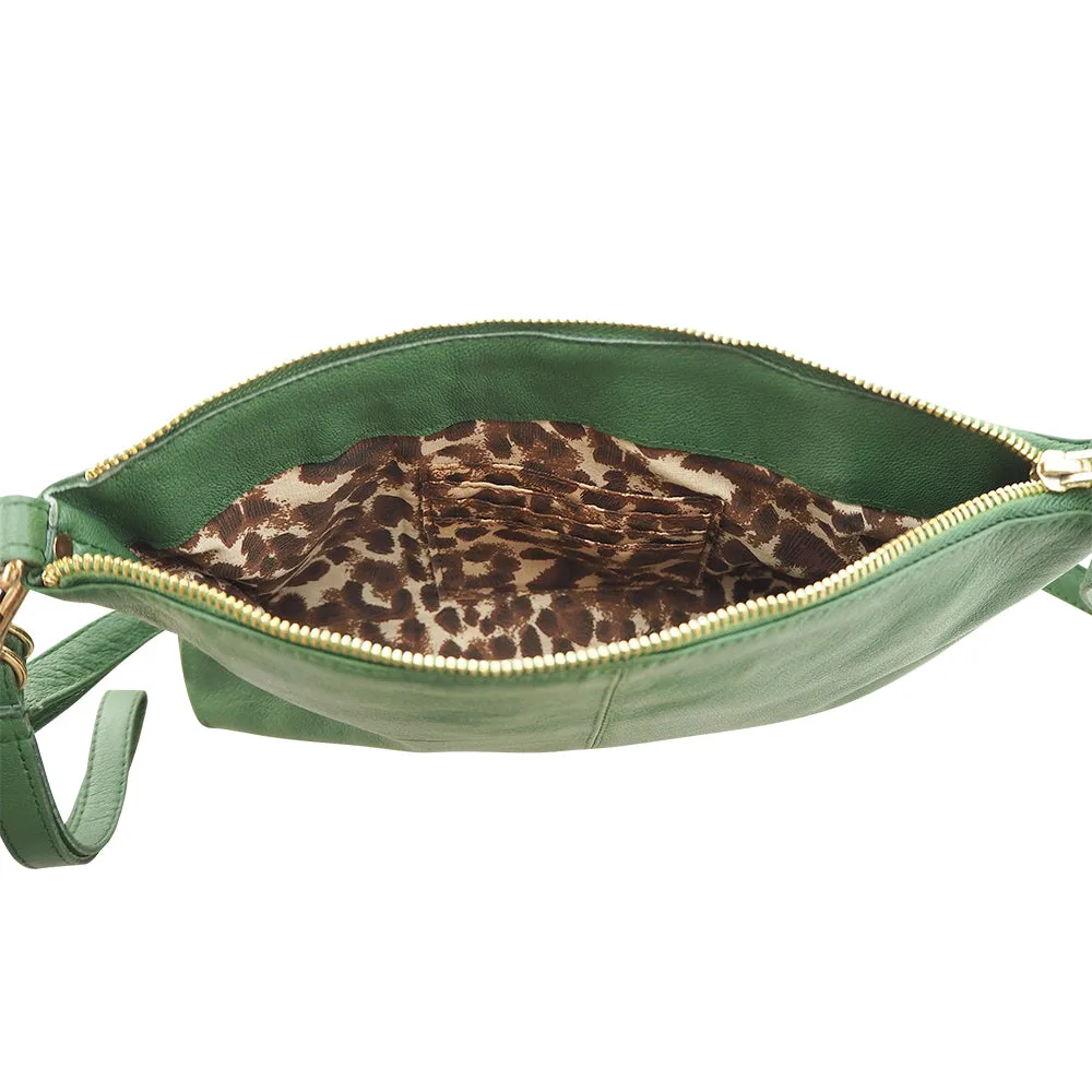 Willow Crossbody | Bottle Green