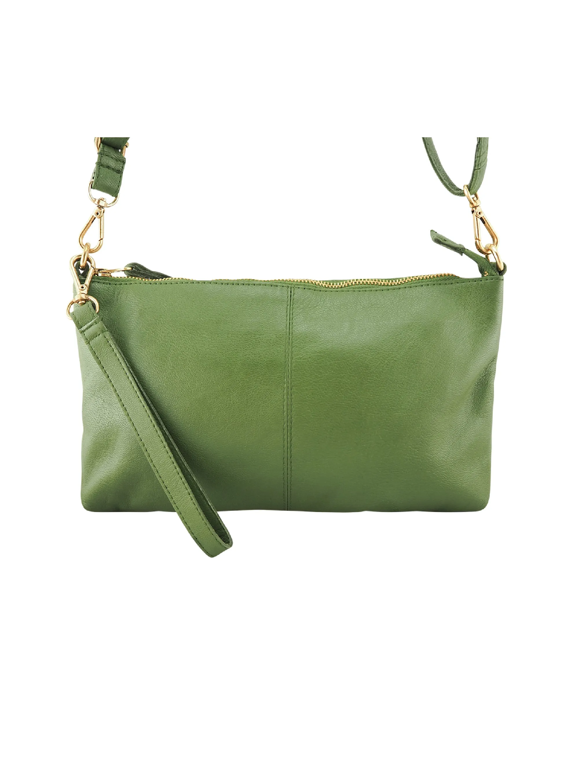 Willow Crossbody | Bottle Green