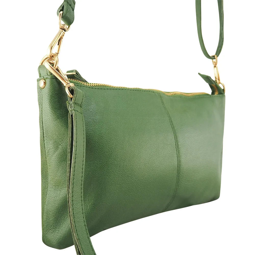 Willow Crossbody | Bottle Green